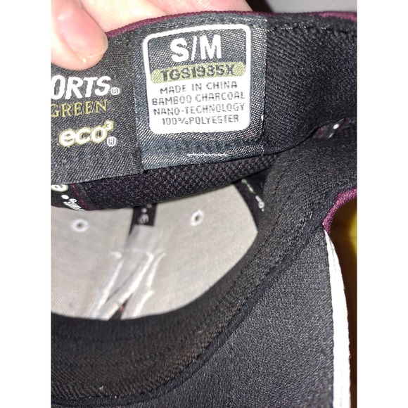 OC Sports Pro Flex Eco Fitted Baseball Hat Cap Size S/M - Picture 7 of 7